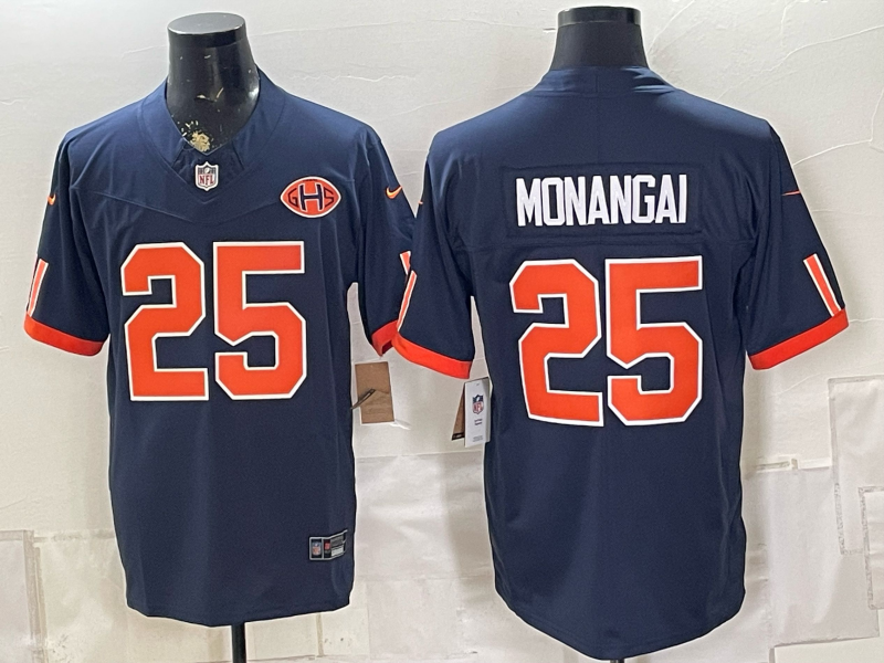 Men 2026 Chicago Bears #25 Monangai blue Nike Limited NFL Jersey 0903001